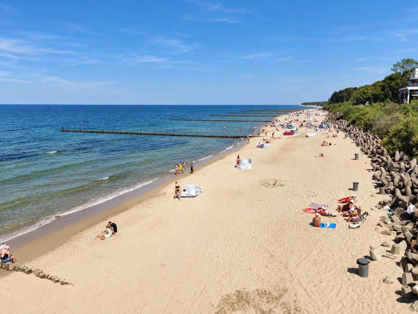 Wybrzeże z góry