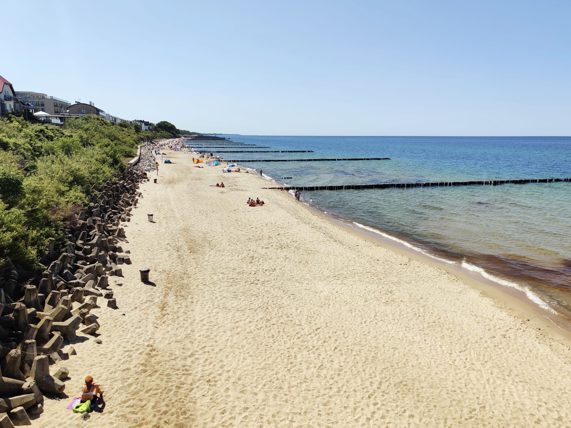 Plaża w Ustroniu Morskim